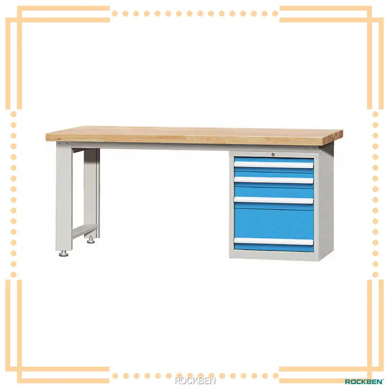 Workbench Tool Cabinet with 4 Drawers - Heavy Duty & Customizable 1