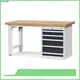 Industrial Workbench with 5 Drawers, 1000kg Capacity 1