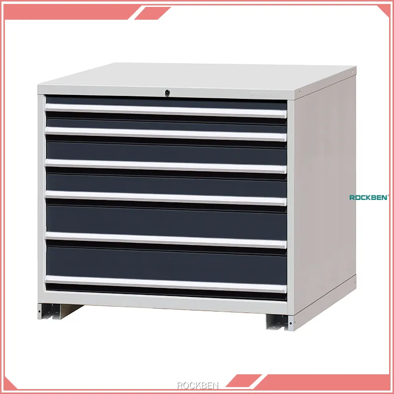 42 Steel 6-Drawer Tool Cabinet - Secure, Organized Storage 1