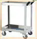Stainless Steel 3 Tier Tool Storage Cart - Lightweight, Durable, Versatile 1