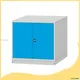 Lockable Steel Tool Cabinet with 100kg Capacity 1