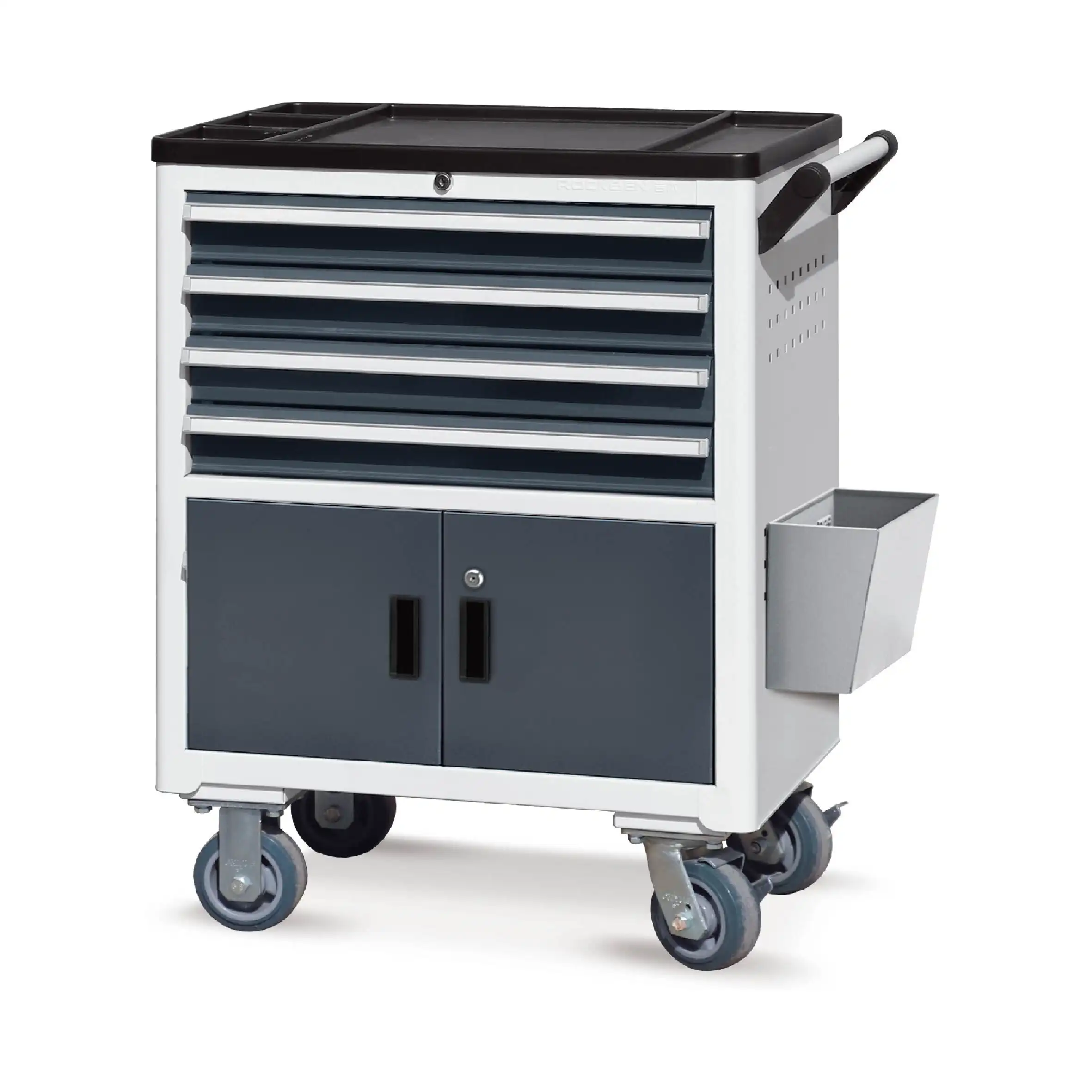 Ii-4-Drawers 2-Iminyango isebenzisa i-trolley 1