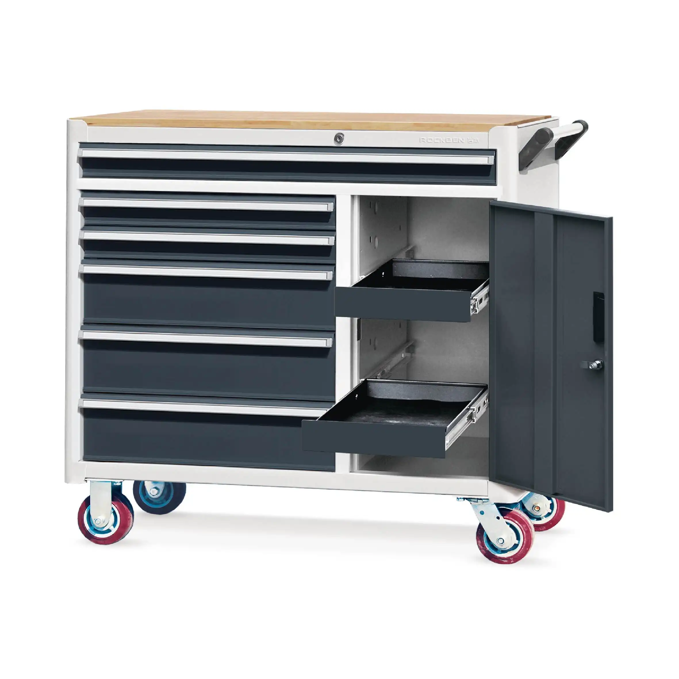 I-8-Drawers isebenzisa i-trolley nekhabhathi esecaleni 1
