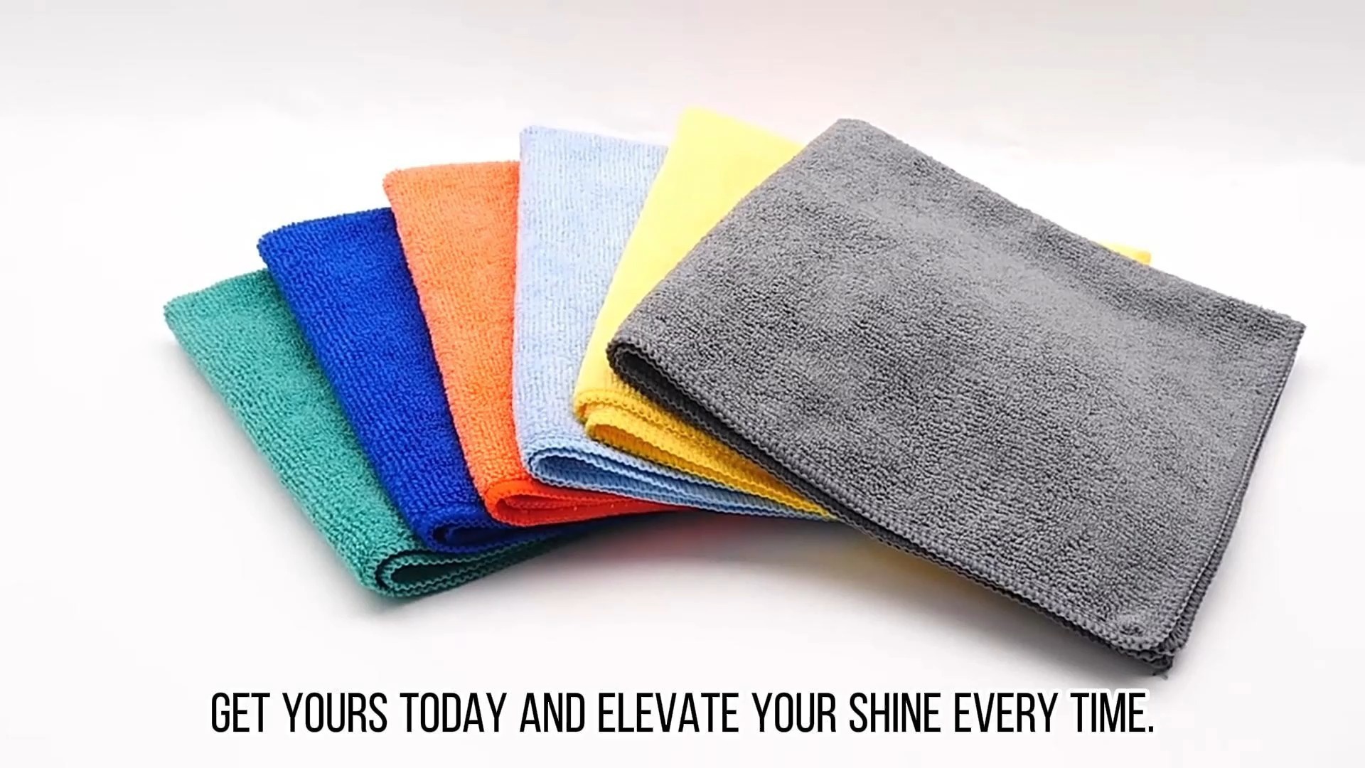 Microfiber Wholesale 12x12 Cleaning Cloth Pack of 12 Car Towel Black 1