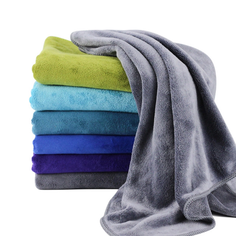 Coral Velvet Bath Towels Highly Absorbent Use As Sports Fitness Yoga 1
