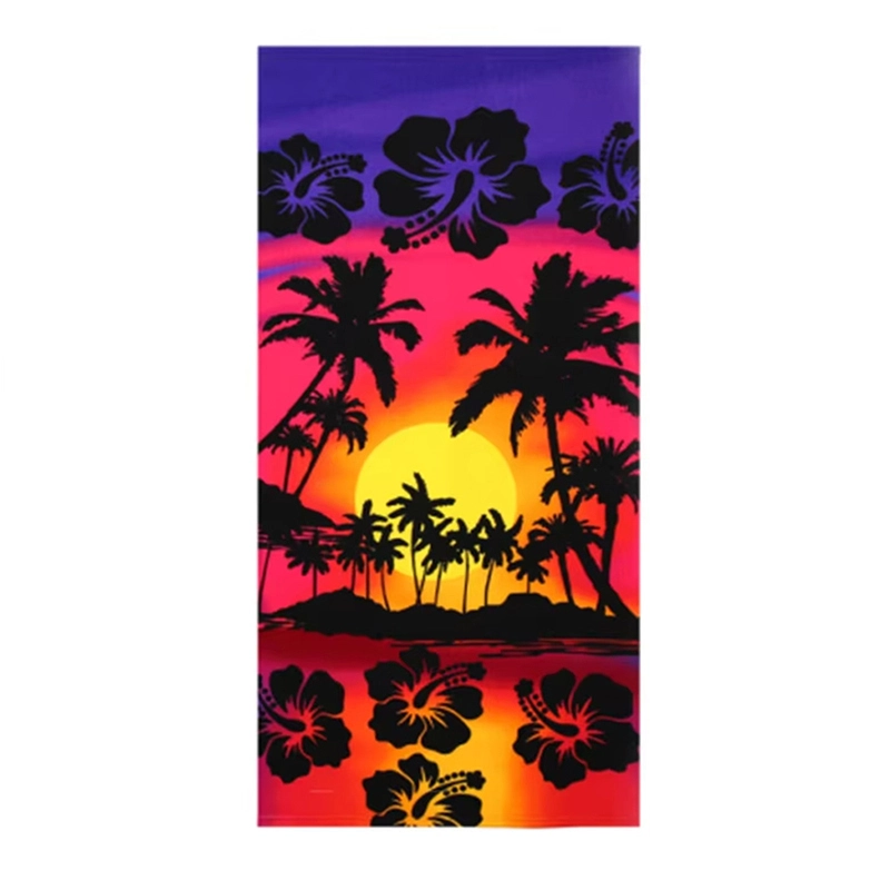 Microfiber Beach Towel Thin Lightweight Quick Dry Compact 1