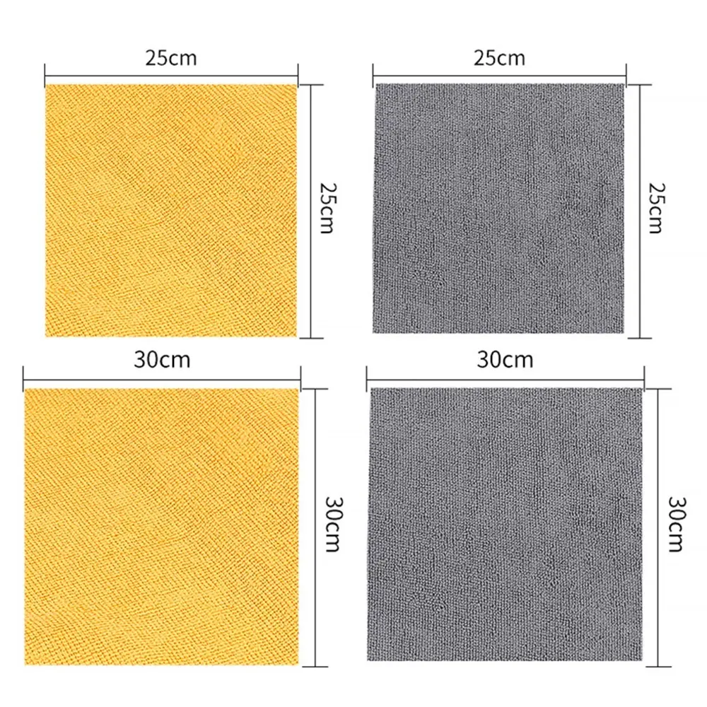 Fine Quality Microfiber Glass Cleaning Cloth with Good Price for Home Cleaning 2