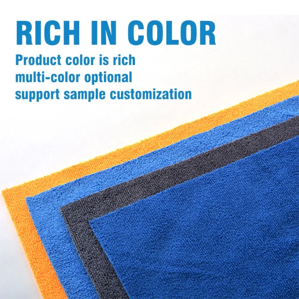 Fine Quality Microfiber Glass Cleaning Cloth with Good Price for Home Cleaning 4