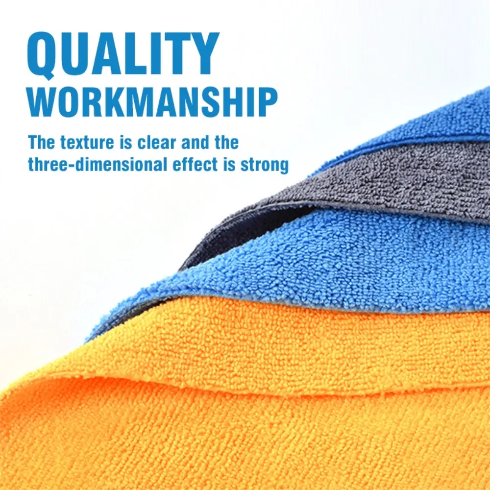 Fine Quality Microfiber Glass Cleaning Cloth with Good Price for Home Cleaning 5