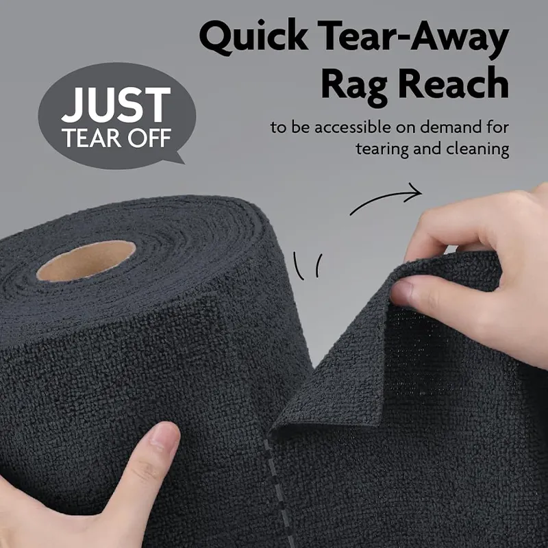 High Quality Custom Printed Microfiber Cloth with Custom Services for Kitchen Cleaning 6
