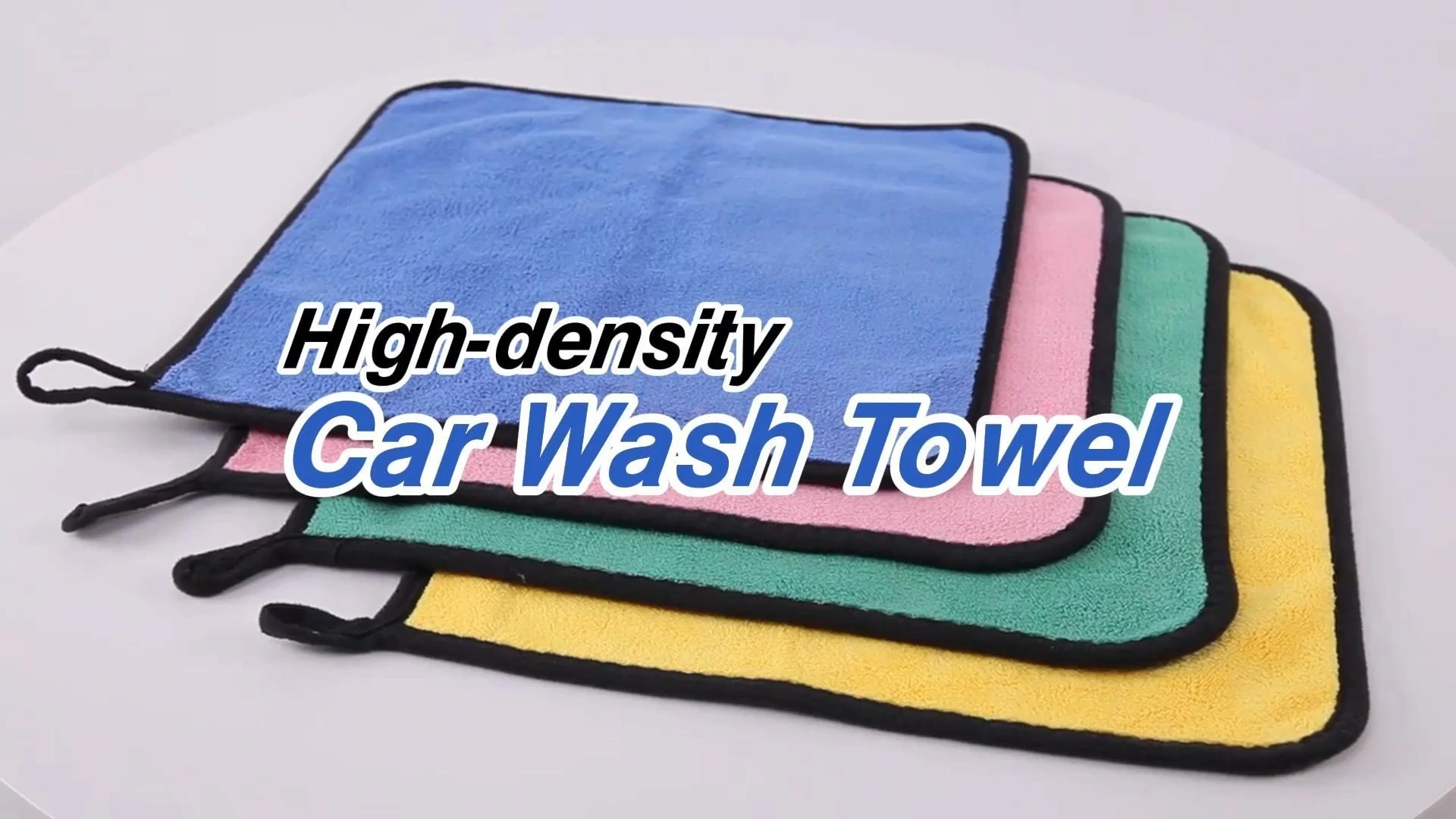 30 x 60CM Microfiber Car Cleaning Towels Double Layer Windows Mirrors Wiping 1