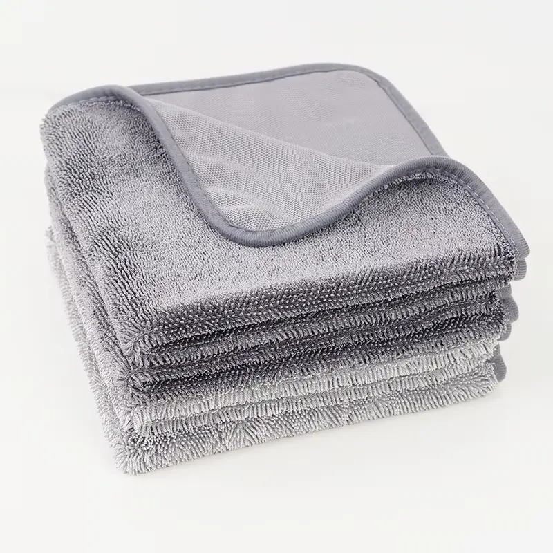 Long Lasting Big Microfiber Towels with Custom Services Car Cleaning 2