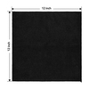 Microfiber Wholesale 12x12 Cleaning Cloth Pack of 12 Car Towel Black 4