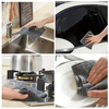 Microfiber Wholesale 12x12 Cleaning Cloth Pack of 12 Car Towel Black 5