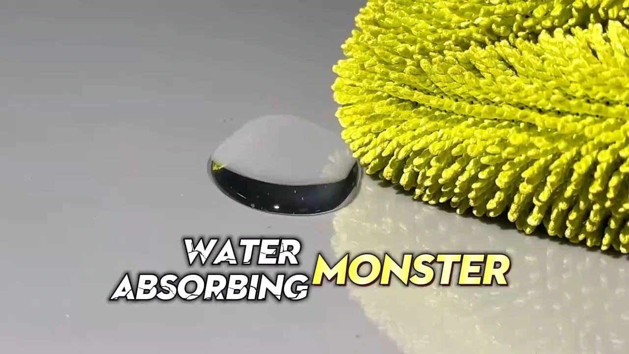 Custom Microfiber Car Drying Towel Purple 1200gsm Multi-purpose Personalized 36x24in 1