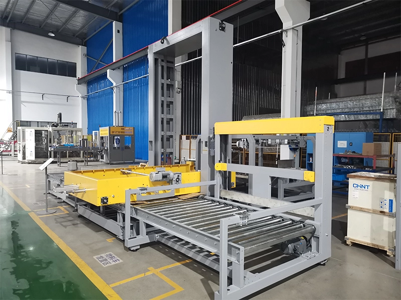 Low level palletizers Touch screen operation 1