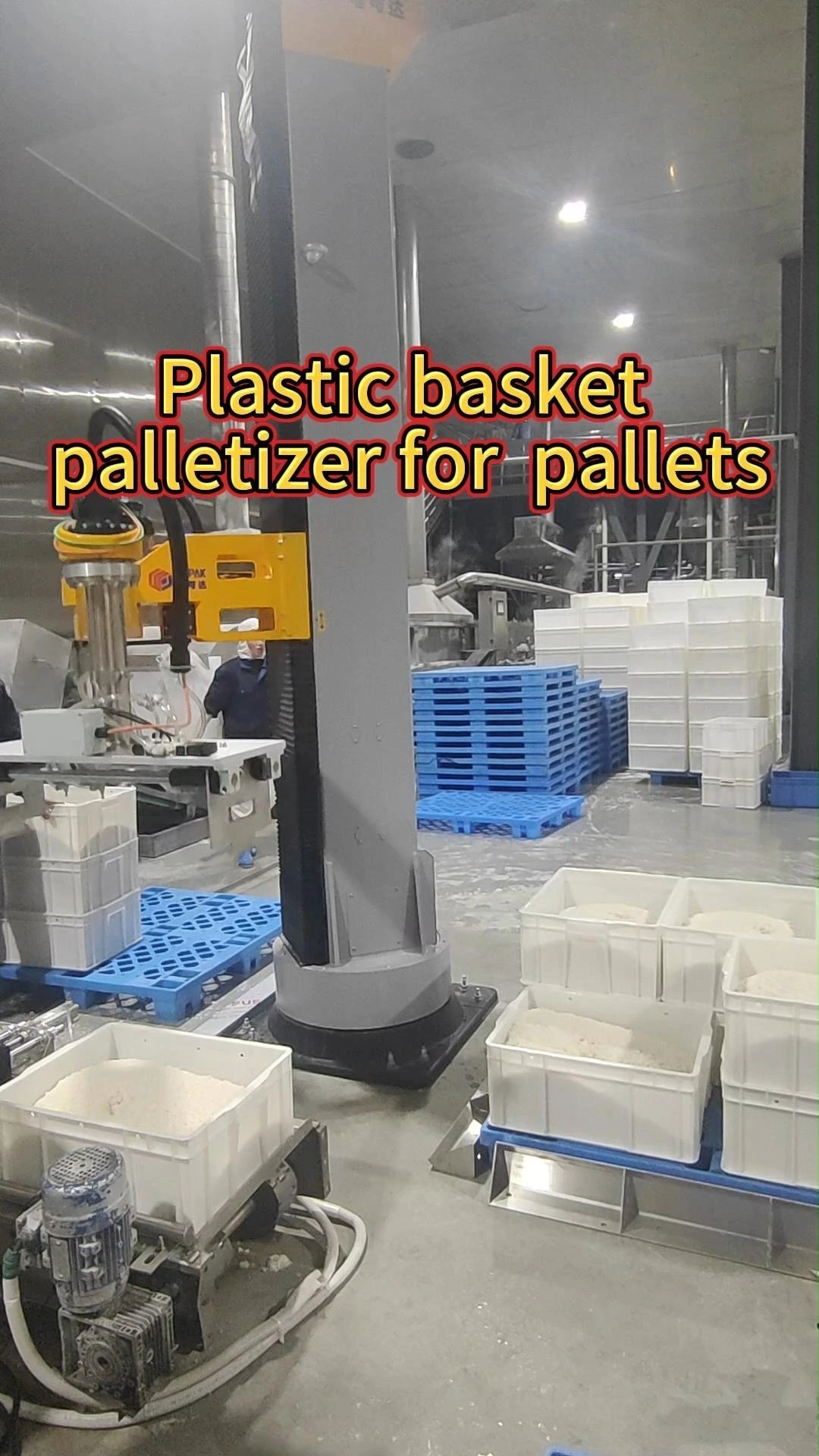 Pallet Palletizer for Plastic Basket 1