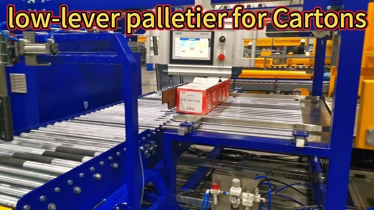 low-lever palletizer for Cartons 1