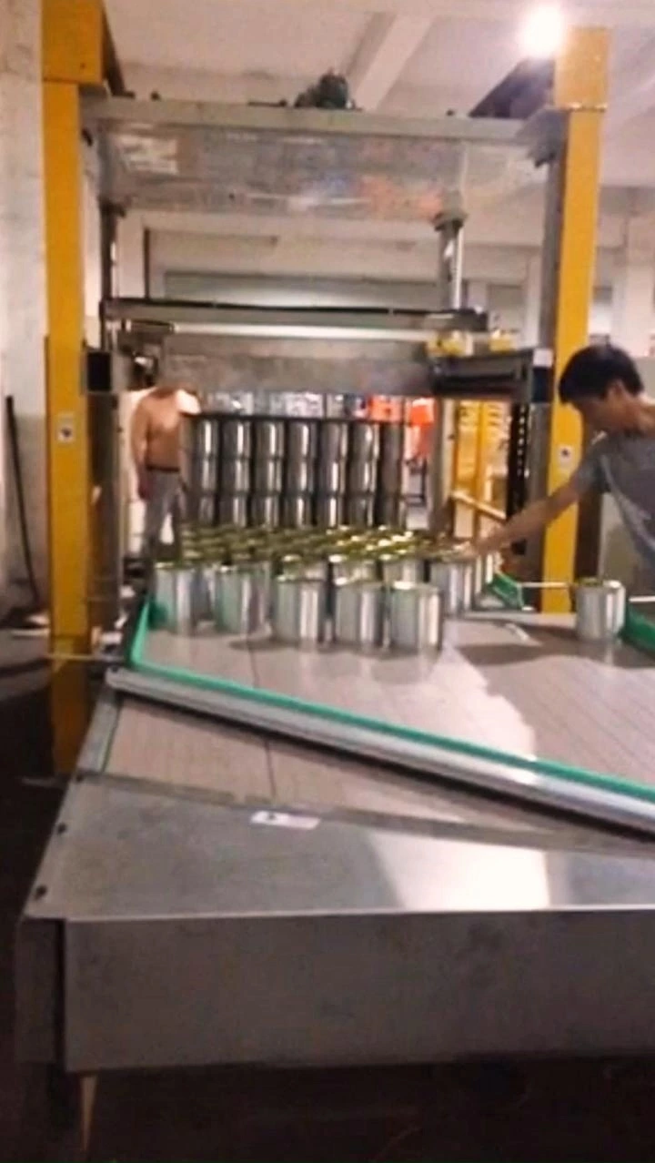 Tin Can Depalletizers Machine 1