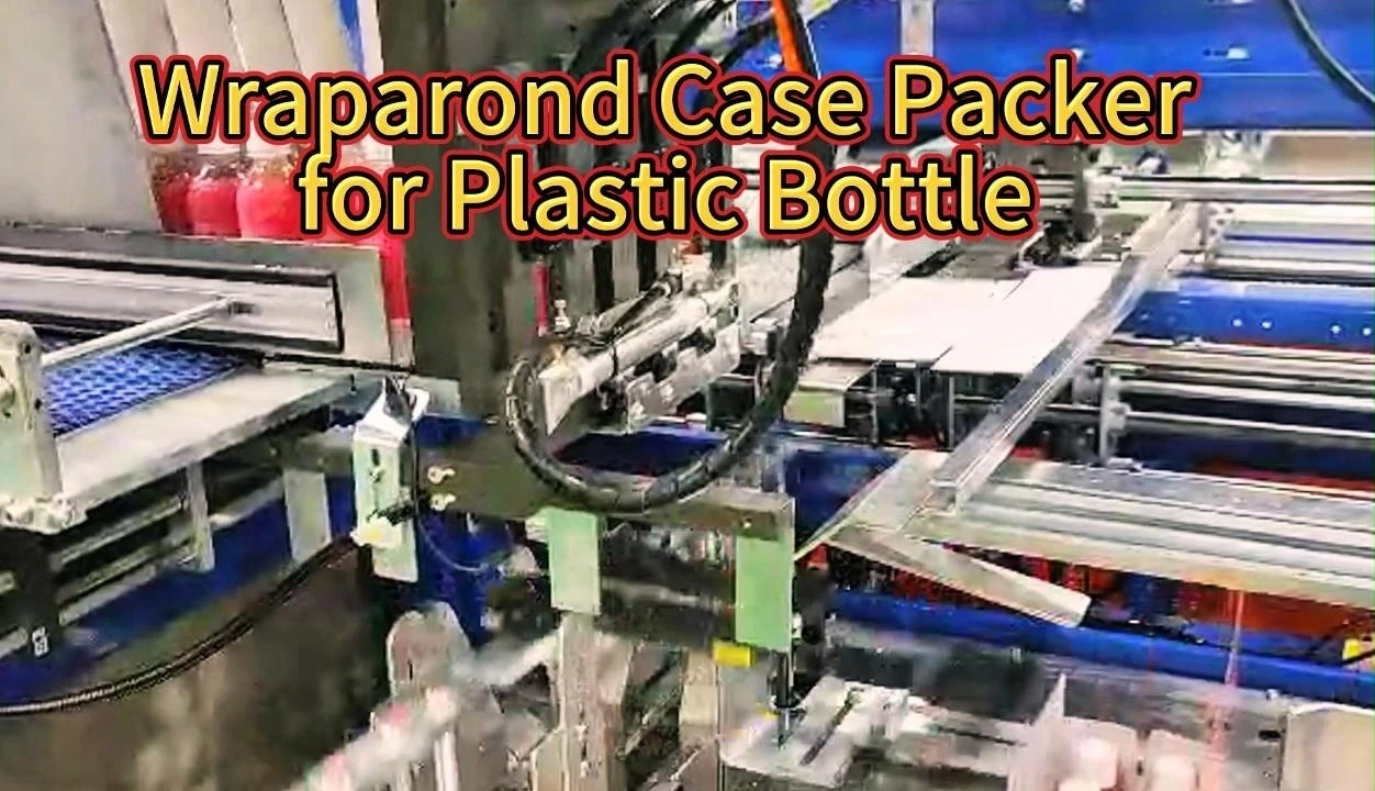 Wraparond Case Packer for Plastic Bottle 1