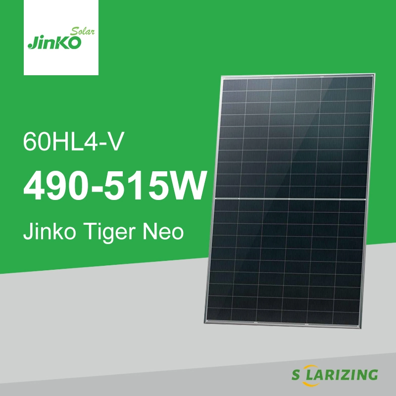 Jinko490-515W Solar Panels 60HL4-V  490W 495W 500W 505W 510W 515W 1