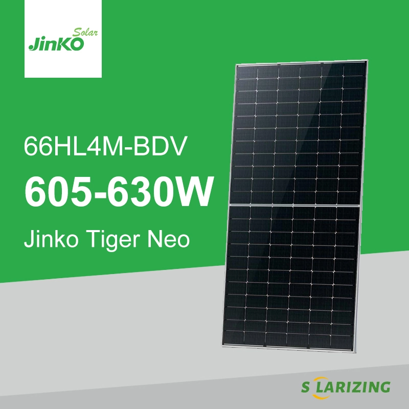 Jinko605-630W Solar Panels 66HL4M-BDV 605W 610W 615W 620W 625W 630W 1