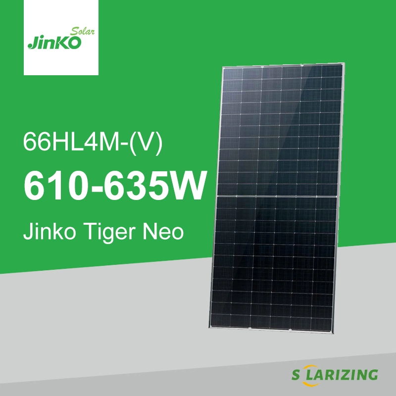Jinko610-635W Solar Panels 66HL4M-(V) 610W 615W 620W 625W 630W 635W 1