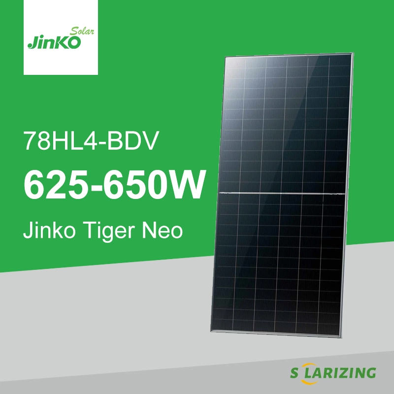Jinko625-650W Solar Panels 78HL4-BDV  625W 630W 635W 640W 645W 650W 1