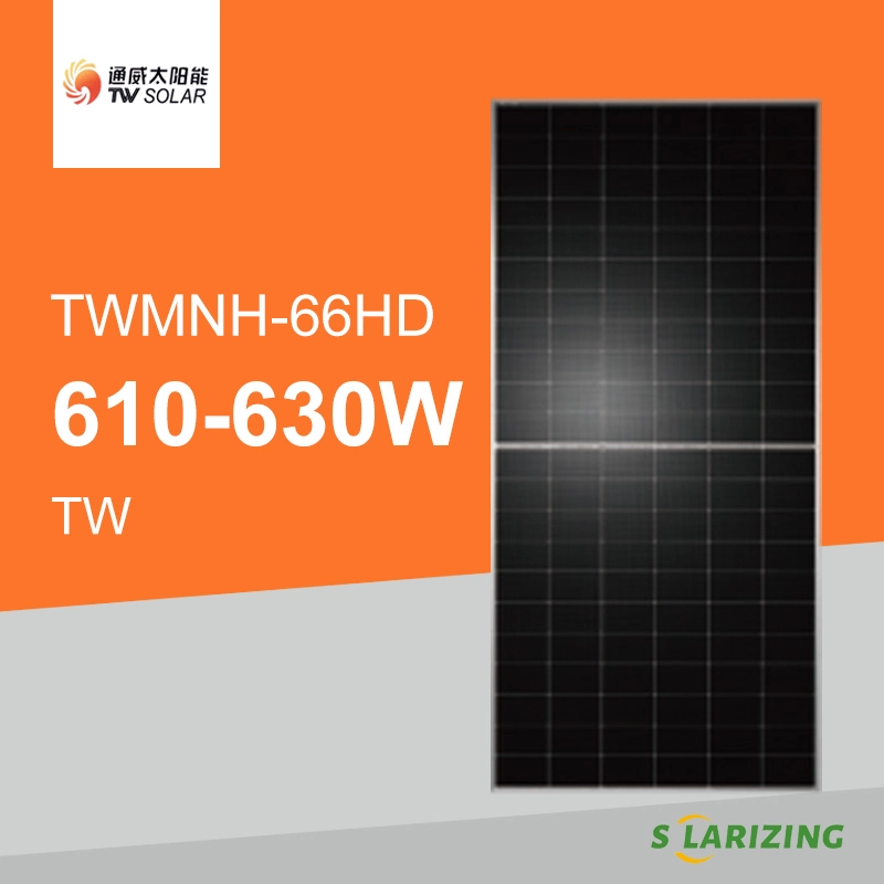 TW 610-630W الألواح الشمسية TWMNH-66HD 610W 615W 620W 625W 630W 1