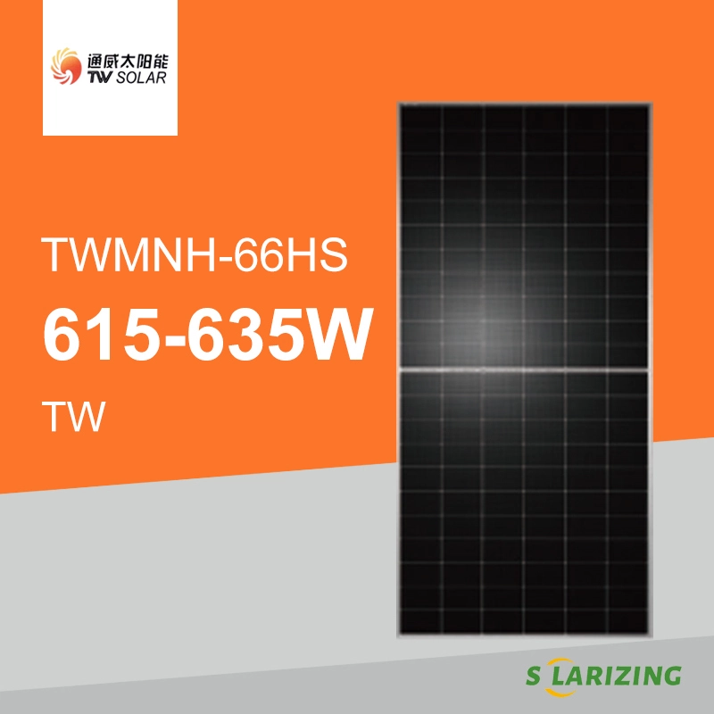 TW 615-635W Paneli za jua TWMNH-66HS 615W 620W 625W 630W 635W 1