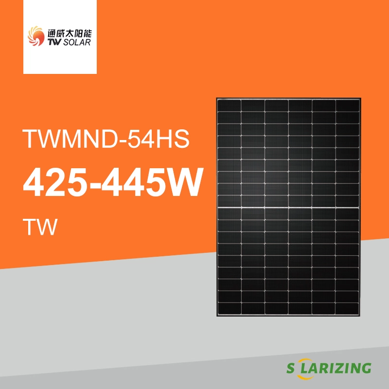 TW 425-445W Solar Panels TWMND-54HS Black 425W 430W 435W 440W 445W 1