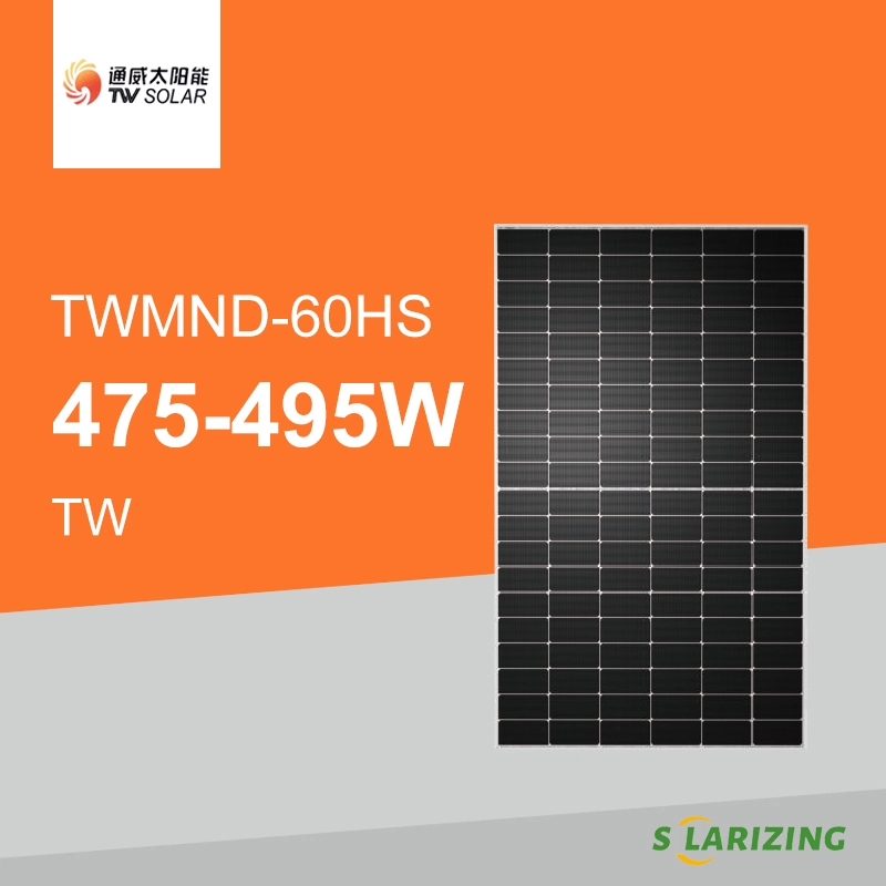 TW 475-495W Solar Panels TWMND-60HS 475W 480W 485W 490W 495W 1
