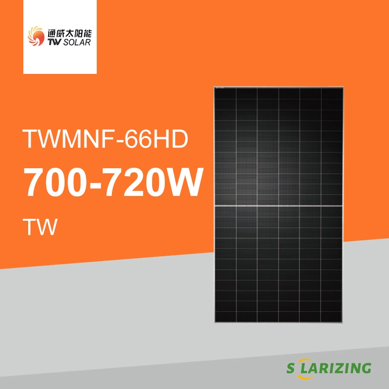 TW 700-720W Solar Panels TWMNF-66HD 700W 705W 710W 715W 720W 1
