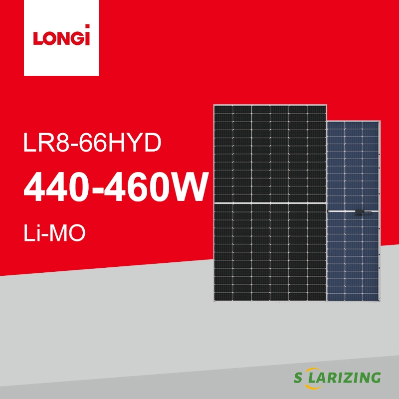 LONGI 440-460W Solar Panels LR4-72HBD 440W 445W 450W 455W 460W 1