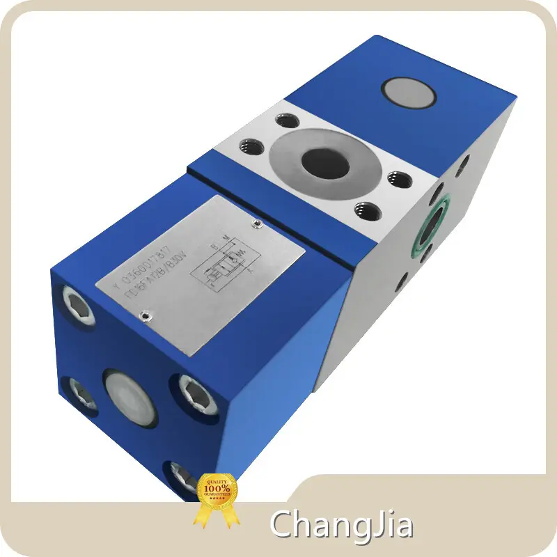 Proveedor de válvulas de flujo hidráulico en China de ChangJia 1