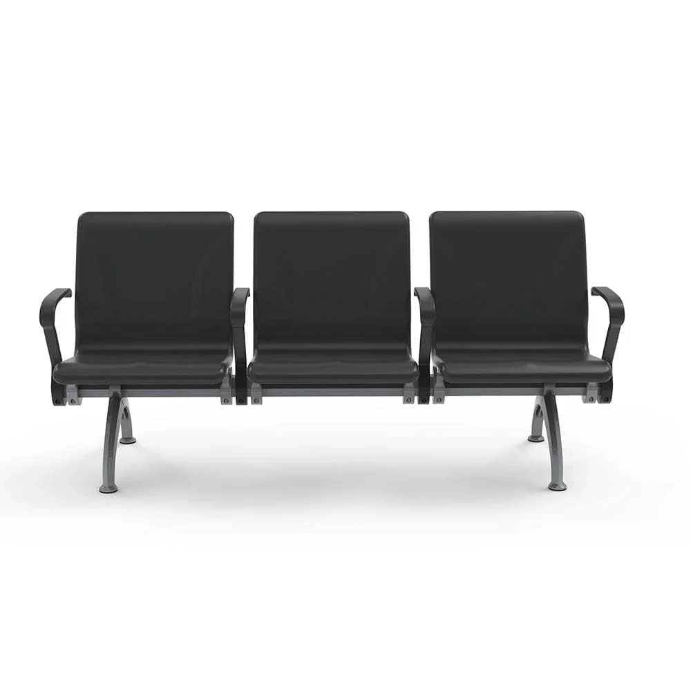 Modern Havaalanı Bekleme Sandalye LC090 Otobüs Vurası Havaalanı Hastane Resepsiyon Halka açık koltuk üreticisi Hewei 1