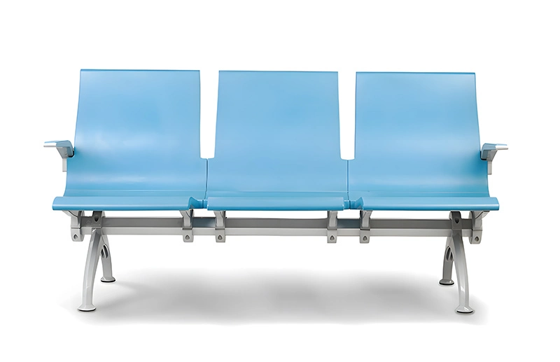 PU Airport Waiting Chairs LC068 Comfortable Ergonomic Seating for Airports and Railway Stations HEWEI Manufacturer 1