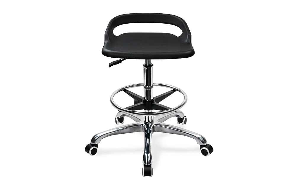 PU Swivel Chair Ic097 with Height Adjustment Stable 5-Star Base Perfect for Office Studio 1