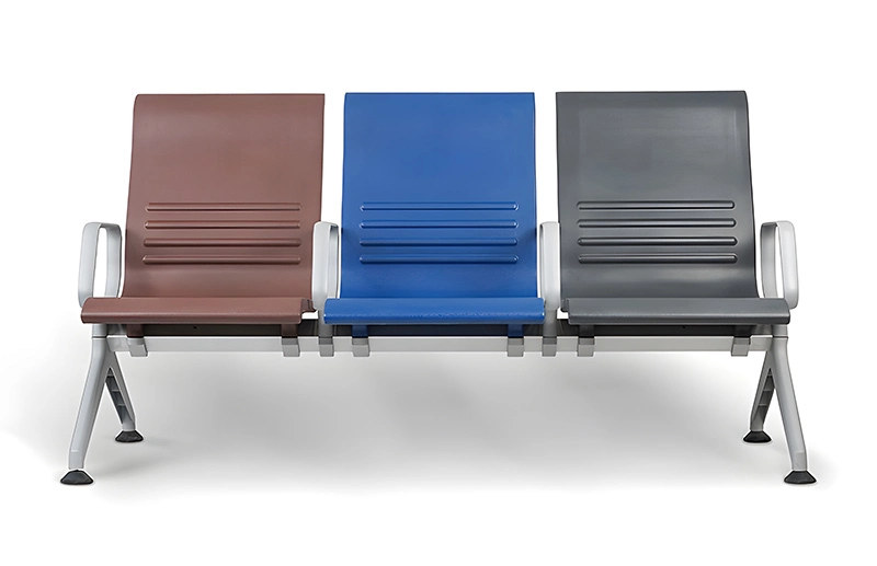 Aluminum airport waiting chairs Chairs OEM Solutions for Airports LC125 Manufacturer HEWEI 1