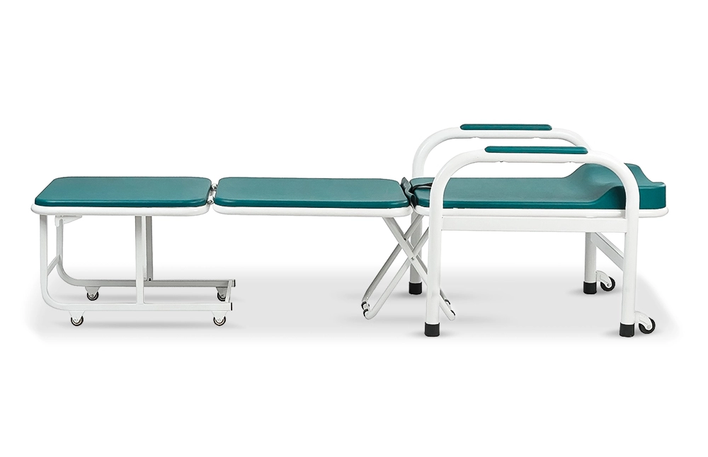 HEWEI Efficient-space Saving Hospital Sleeper Chair with PU Materials 1