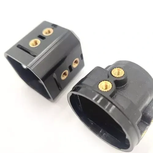 PC insert injection moulded brass thread Manufacturer 1
