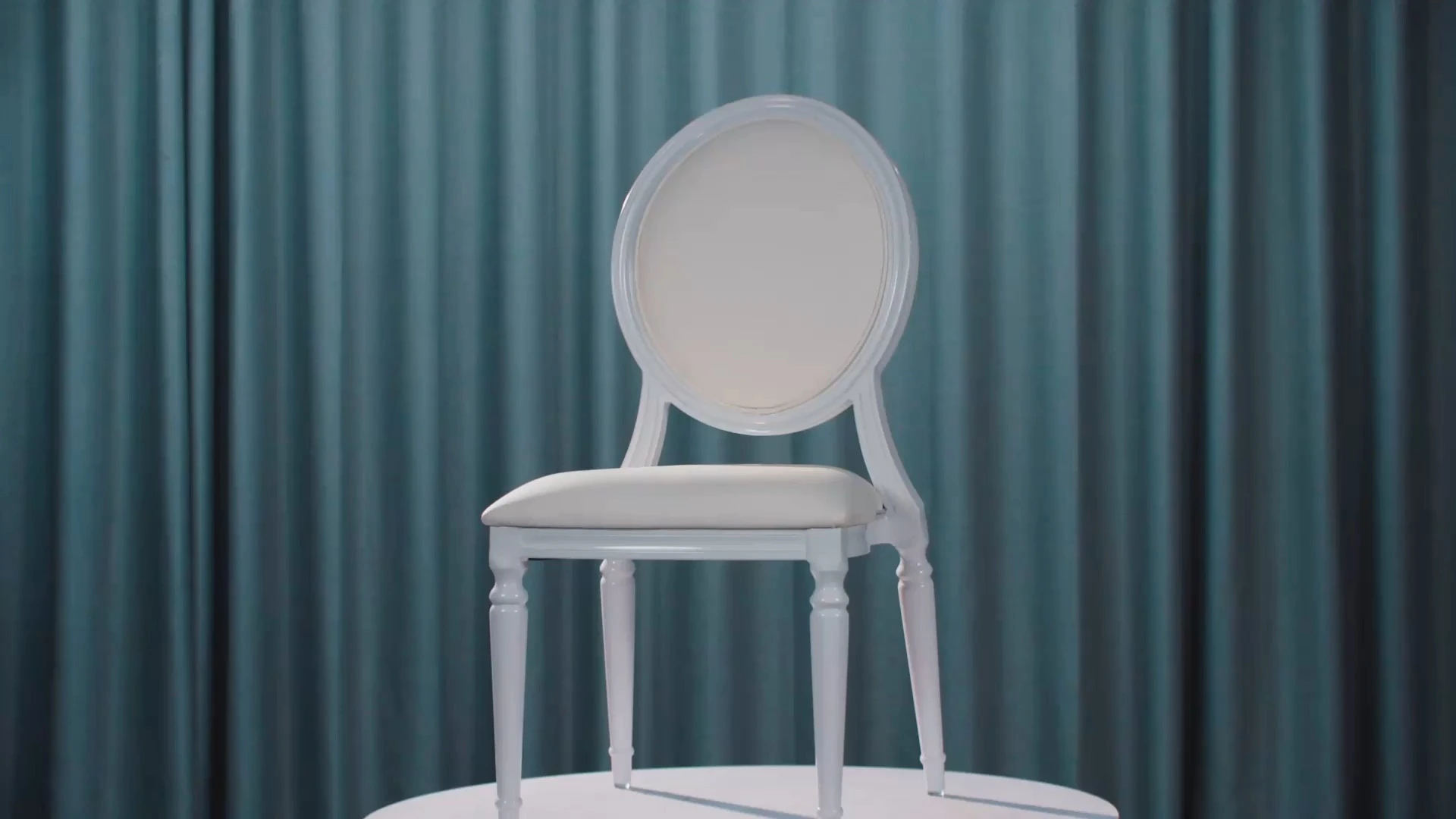 Louis Wood Grain Restaurant Chair with Customizable Finishes 1