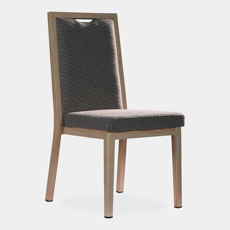 Commercial Metal Wood Grain Side Chair HI527 1
