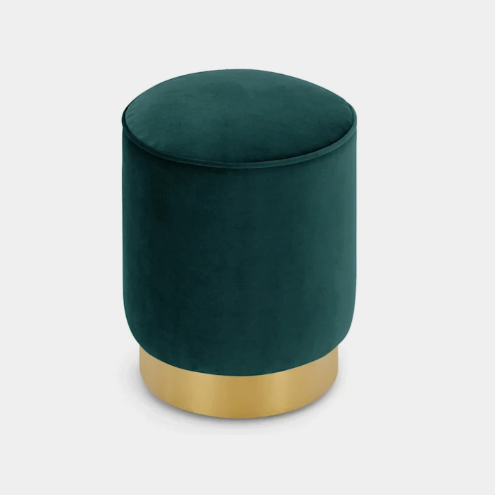 Custom Upholstered Ottoman For Restaurant Seating Or Decor 1