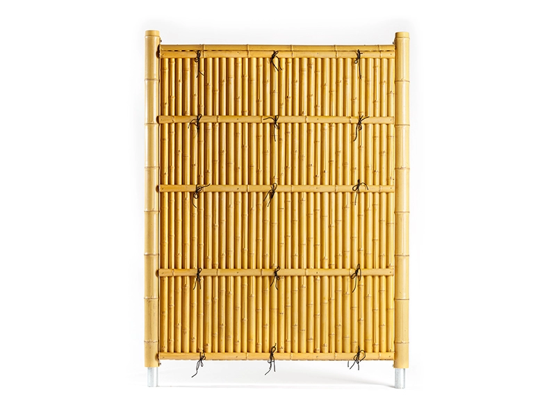Japanese Woven Bamboo Fence - Weatherproof, Flame-Retardant, Long-Life 1