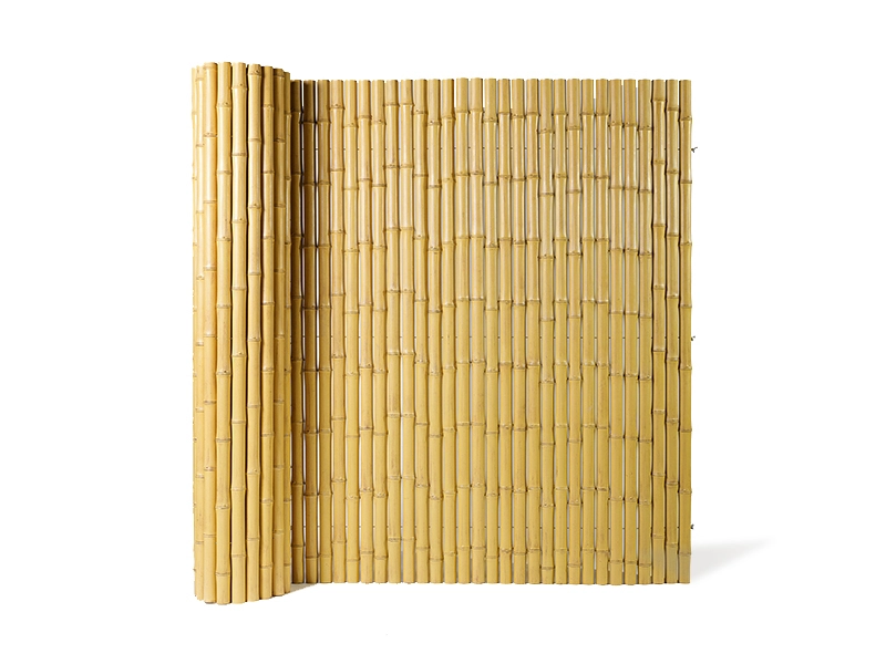 Flame-retardant bamboo roll fence for courtyards and gardens 1
