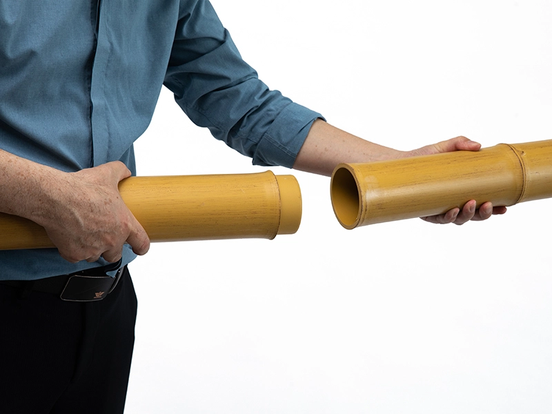 Asa Nylon Bamboo Pole - Retardante de la llama, resistente a los rayos UV, duradero 1