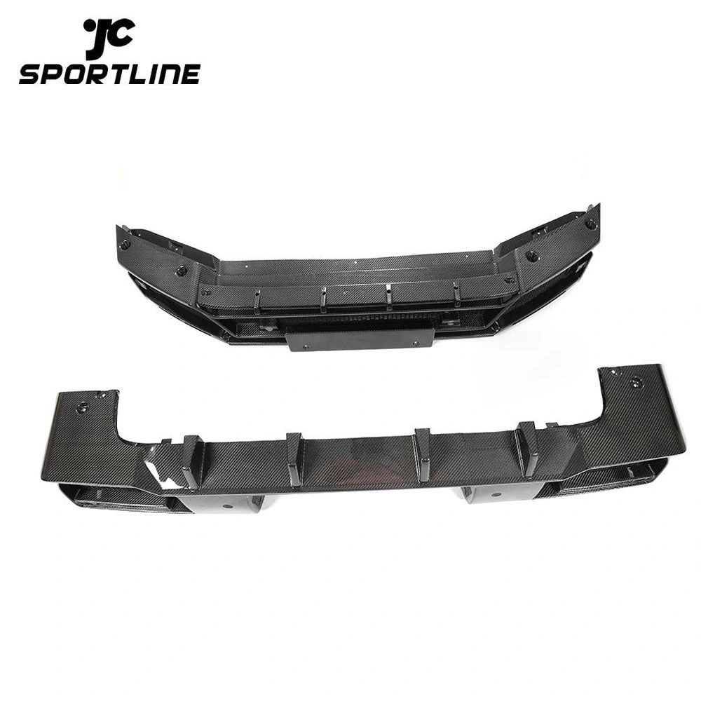 ML-YBX105 For Benz G-class 2020 Carbon Fiber Front Bumper Lip Rear Bumper Diffuser Body Kit 1