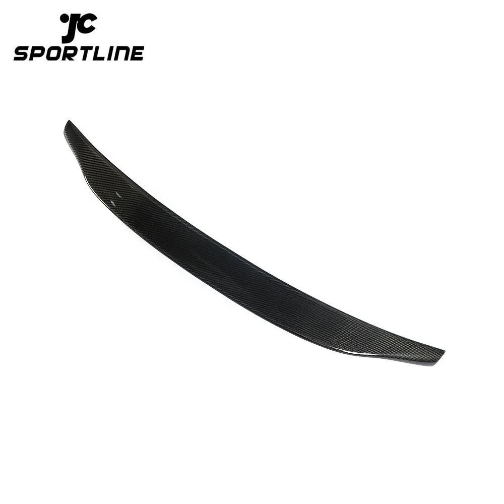 JC-HLY210 Carbon Fiber Rear Ducktail Wing Spoiler for Audi A6 C6 4-Door 2005-2011 1