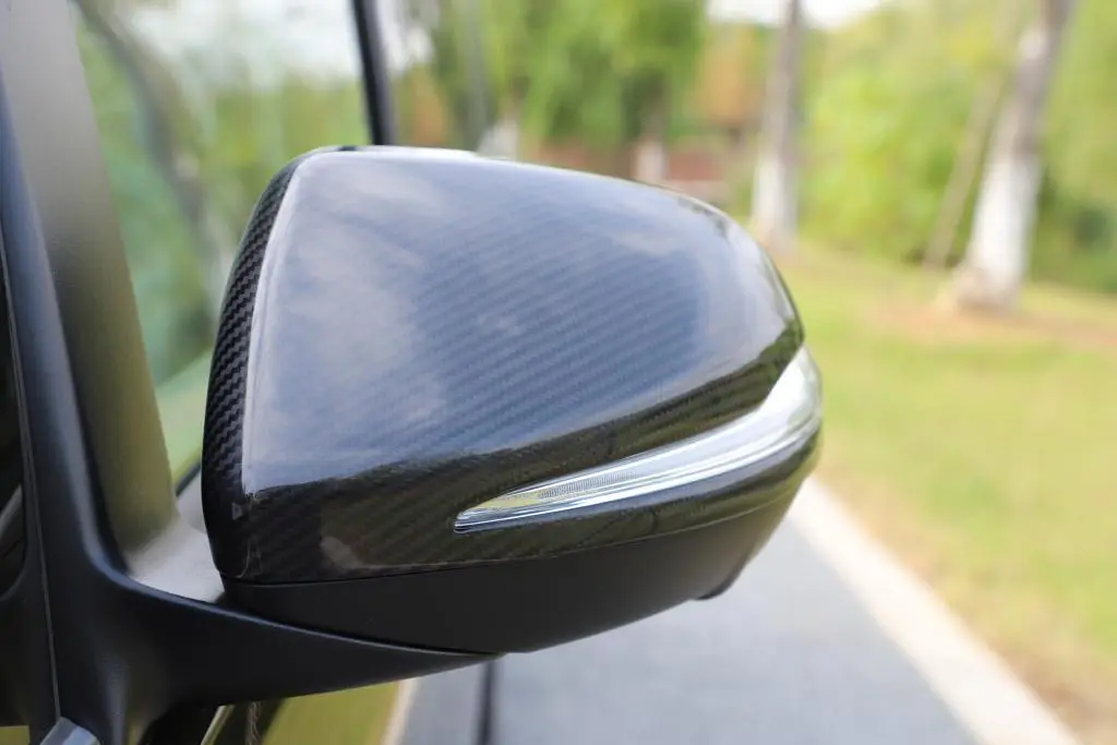 ML-ZDH017 Dry Carbon Fiber Side Mirror Covers for Mercedes Benz Vito V220 V250 W447 16-18 1